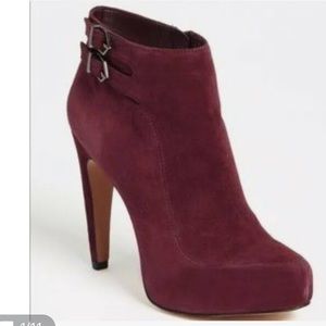 Sam Edelman Kit Bootie- Burgundy
